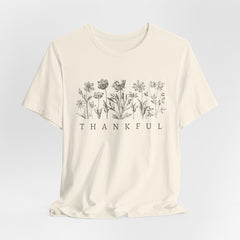 Thankful Faith Inspired Christian T Shirt for Christian Women