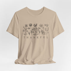 Thankful Faith Inspired Christian T Shirt for Christian Women