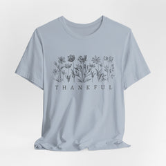 Thankful Faith Inspired Christian T Shirt for Christian Women