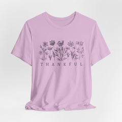 Thankful Faith Inspired Christian T Shirt for Christian Women